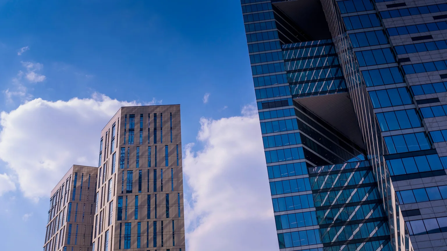 Business offices and corporate buildings